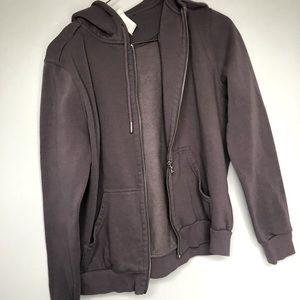 Light purple zip hoodie